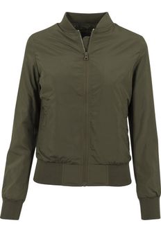 Bomber leggero da donna Urban Classics, oliva