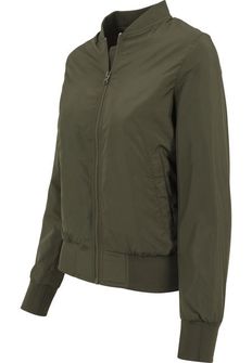 Bomber leggero da donna Urban Classics, oliva