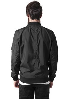 Bomber leggero Urban Classics, nero