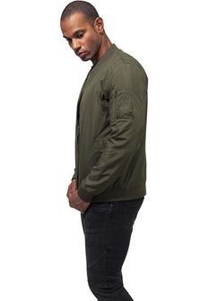 Urban Classics light bomber giacca, oliva