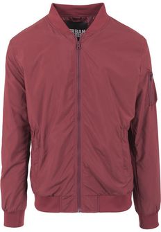 Urban Classics light bomber giacca, bordeaux