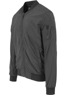 Bomber leggero Urban Classics, nero