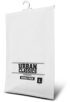 Boxer Urban Classics da uomo, confezione doppia, grigio