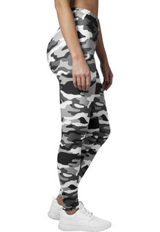 Leggings da donna Urban Classics, camo neve