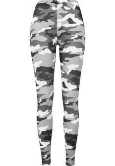 Leggings da donna Urban Classics, camo neve