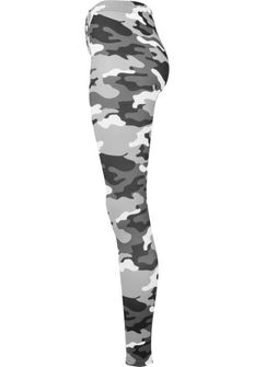 Leggings da donna Urban Classics, camo neve