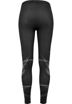 Leggings Smoke da donna di Urban Classics, nero