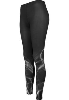 Leggings Smoke da donna di Urban Classics, nero