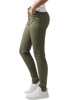 Pantaloni da donna Urban Classics, oliva