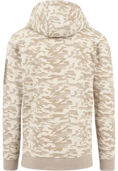 Felpa mimetica da uomo Urban Classics, beige camo