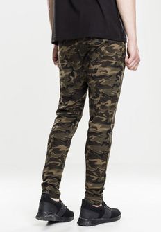 Pantaloni da corsa mimetici Urban Classics da uomo, wood camo