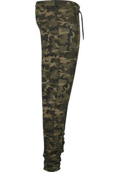 Pantaloni da corsa mimetici Urban Classics da uomo, wood camo