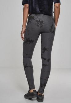 Leggings Biker Batik da donna di Urban Classics, blu scuro