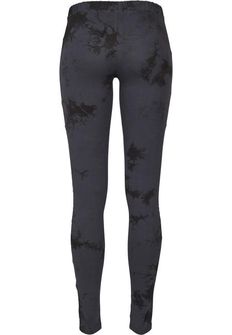 Leggings Biker Batik da donna di Urban Classics, blu scuro