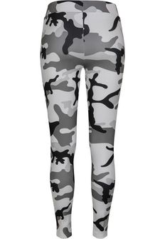 Leggings Urban Classics Tech Mesh da donna, snowcamo