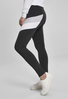 Urban Classics - Leggings a blocchi di colore da donna, nero