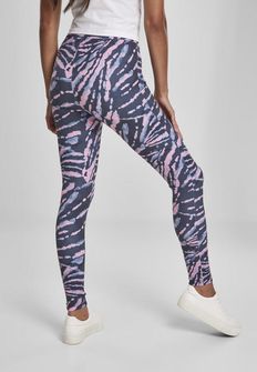 Urban Classics - Leggings a vita alta da donna con tinta unita, rosa