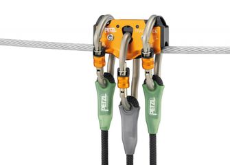 Petzl TRAC GUIDE doppia carrucola