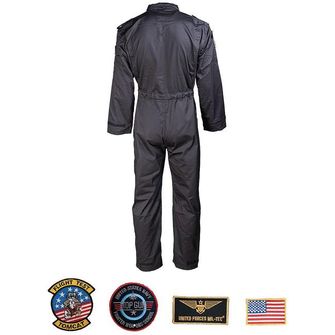 Mil-tec Flight overall tuta, nera