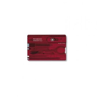 Victorinox SwissCard carta multifunzione 10v1, rossa