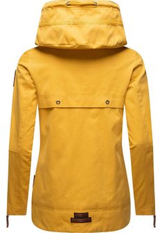 Navahoo Wekoo giacca transitoria da donna con cappuccio, giallo