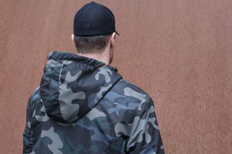 Brandit Windbreaker Frontzip giacca, darkcamo