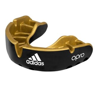Paradenti Adidas Opro Gen4 Gold, nero e oro