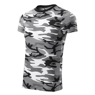 Malfini Camouflage maglietta corta, grigio, 160g/m2