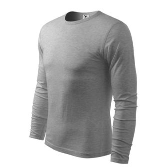 Malfini Fit-T maglia a maniche lunghe, grigio, 160g/m2