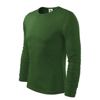 Malfini Fit-T maglia a maniche lunghe, verde, 160g/m2