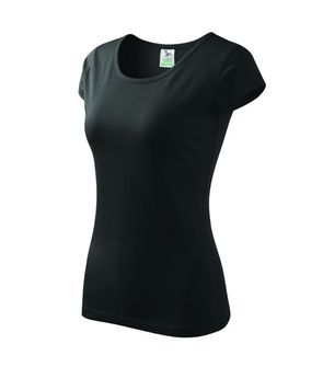 Malfini Pure maglietta da donna, nero, 150g/m2
