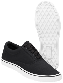 Brandit Bayside Sneaker scarpe da ginnastica, bianco e nero