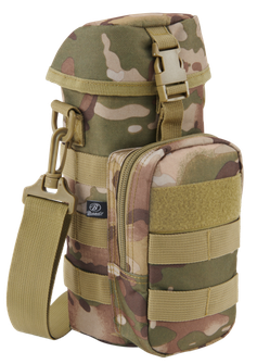 Brandit Copribottiglie Molle con custodia II, multicam