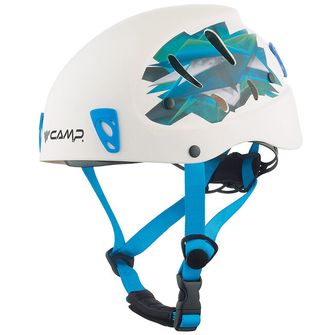 CAMP casco da arrampicata Armour, bianco / azzurro