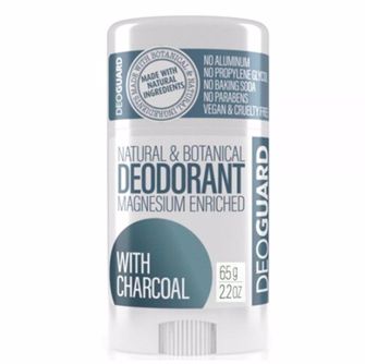 DEOGUARD deodorante solido, carbone attivo 65g