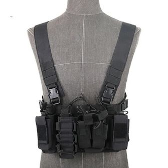 DRAGOWA D3 Chest Rig, nero