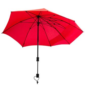 EuroSchirm Swing zaino ombrello a mani libere rosso