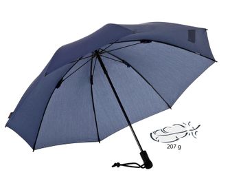 Ombrello EuroSchirm Swing Liteflex robusto e indistruttibile, blu