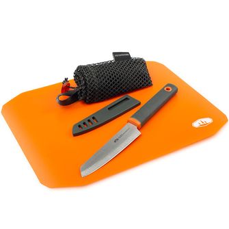 GSI Outdoors Set di coltelli con tagliere Rollup Set di coltelli con tagliere Rollup