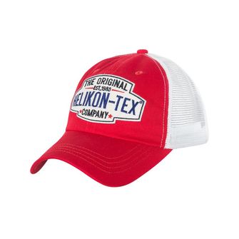 Helikon Trucker logo cappellino, rosso