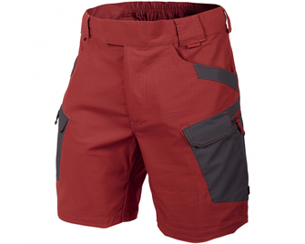 Pantaloni corti Helikon Urban Tactical Rip-Stop 8,5" in policotone Crimson Sky/Ash Grey