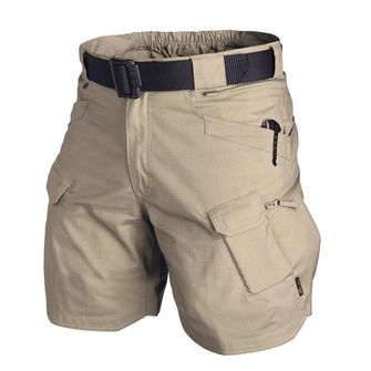 Pantaloni corti Helikon Urban Tactical Rip-Stop 8,5" in policotone kaki