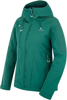 Husky Giacca softshell donna Sevan verde scuro