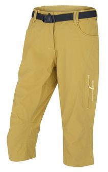 Husky Pantaloni 3/4 donna Klery L giallo-verde