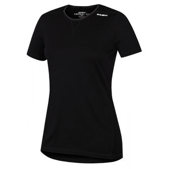 Husky Merino - intimo termico - T-shirt corta donna nero