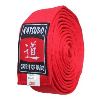 Cintura Katsudo Judo rossa
