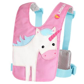 LittleLife Imbracatura di sicurezza per bambini con guinzaglio, unicorno