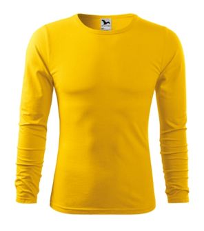 Maglietta a maniche lunghe Malfini Fit-T LS da uomo, giallo