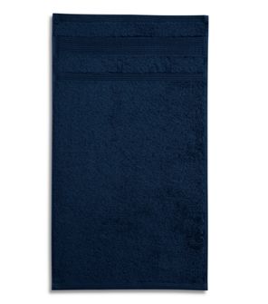 Malfini Asciugamano biologico 50x100cm, blu scuro