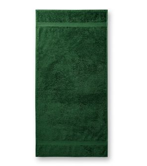 Malfini Terry Towel asciugamano in cotone 50x100cm, verde bottiglia